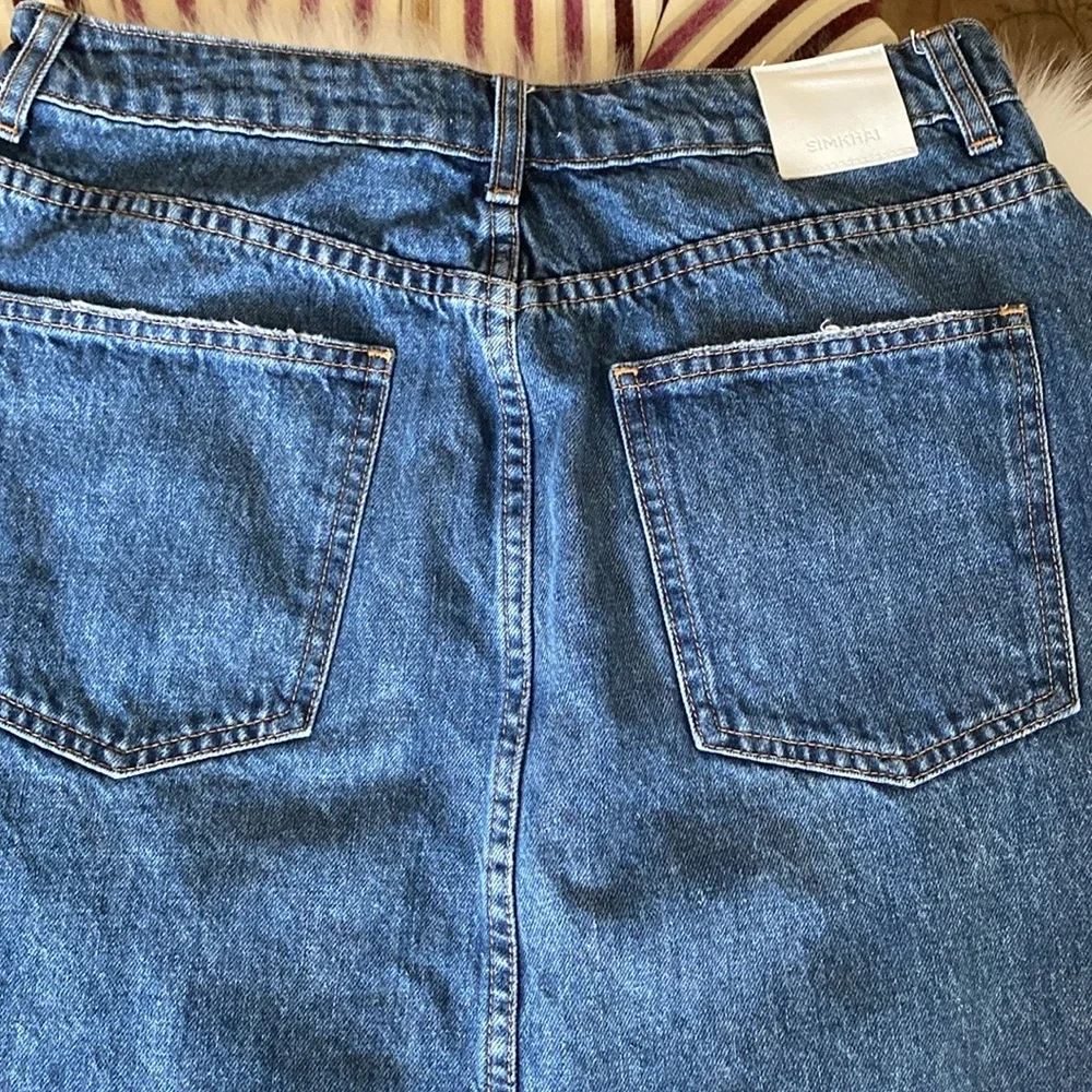 Simkhai Denim Midi/Maxi Skirt, size M - Picture 11 of 13